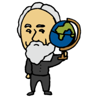 人物,男性,偉人,手書き風,ガリレオ・ガリレイ,イタリア,物理学者,天文学者,天文学の父