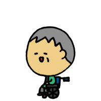 車椅子,車いす,車イス,座る,高齢,お年寄り,介護,人物,手書き風,男性,おじいさん