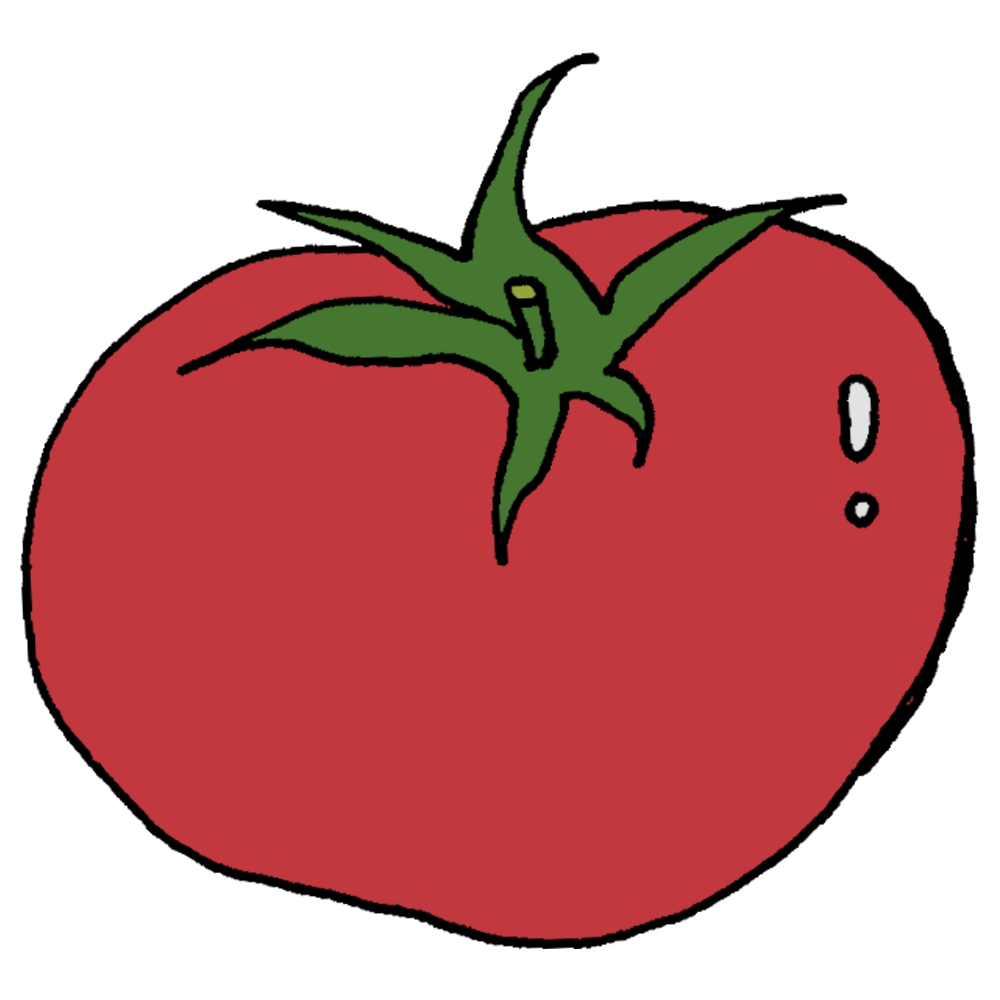 トマトのフリーイラスト