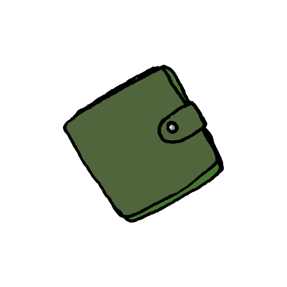 財布,さいふ,サイフ,二つ折り財布,ボタン,お金,金,ショッピング,ファッション