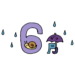6月,テキスト,文字,季節,四季,一年,一ケ月,手書き風,記号